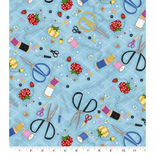 Springs Creative Sewing Tools Toss Cotton Fabric